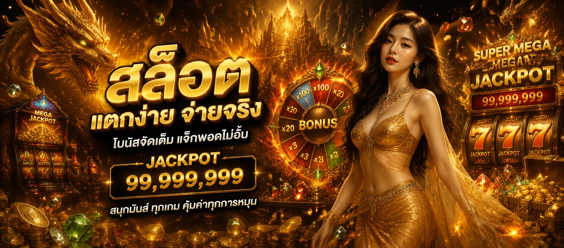 สล็อตออนไลน์ 66PLUS รวมทุกค่ายเกมสล็อตเว็บตรง